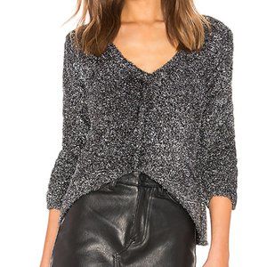 Glitter tinsel sweater Small Lovers + Friends NWT